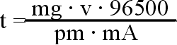 Fórmula de Faraday