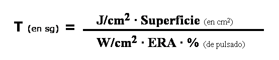 Fórmula de dosificación