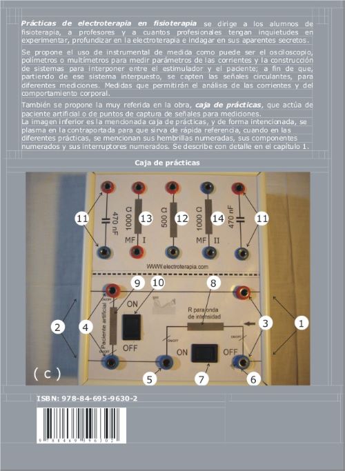Electroterapia en fisioterapia Libro de prácticas